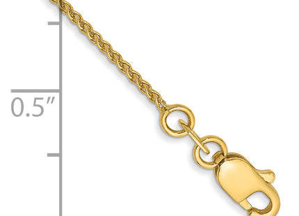 14K Spiga with Lobster Clasp Bracelet, 6 x 1.05mm