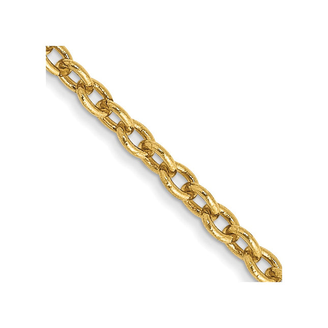 14k Yellow Gold Chains Style PEN138 - Classique Jewelry Inc.