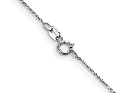 14k White Gold Chains Style PEN143 - Classique Jewelry Inc.