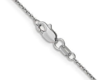 14k White Gold Chains Style PEN144 - Classique Jewelry Inc.