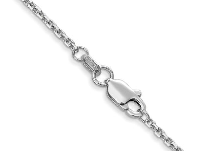 14k White Gold Chains Style PEN146 - Classique Jewelry Inc.