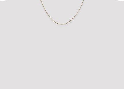 14K Diamond-cut Spiga with Lobster Clasp Chain (Style PEN156-18)