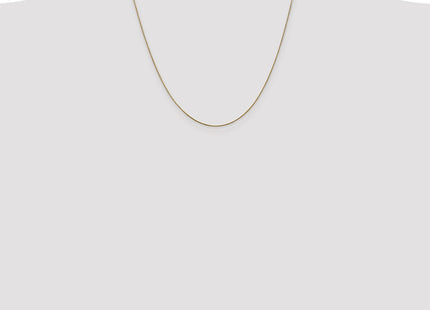 14K Diamond-cut Spiga with Lobster Clasp Chain (Style PEN156-20)