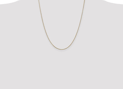 14K Diamond-cut Spiga with Lobster Clasp Chain (Style PEN156-22)
