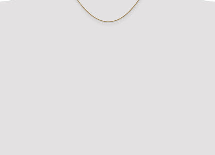 14K Diamond-cut Spiga with Lobster Clasp Chain (Style PEN157-16)
