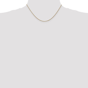 14K Diamond-cut Spiga with Lobster Clasp Chain (Style PEN157-16)