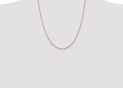 14K Diamond-cut Spiga with Lobster Clasp Chain (Style PEN157-22)