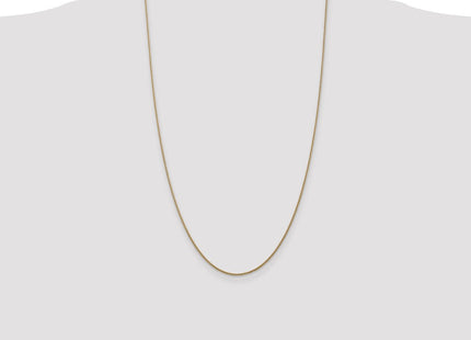 14K Diamond-cut Spiga with Lobster Clasp Chain (Style PEN157-26)