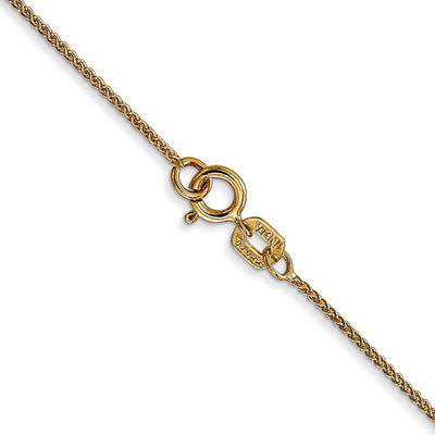 14K Spiga with Spring Ring Clasp Bracelet