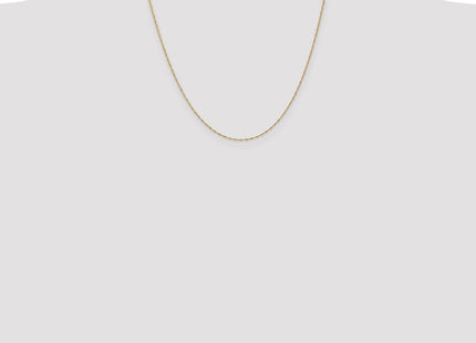 14K Singapore with Spring Ring Clasp Chain (Style PEN164-20)