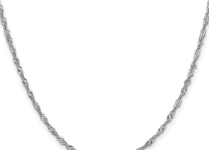 14k White Gold Chains Style PEN169 - Classique Jewelry Inc.