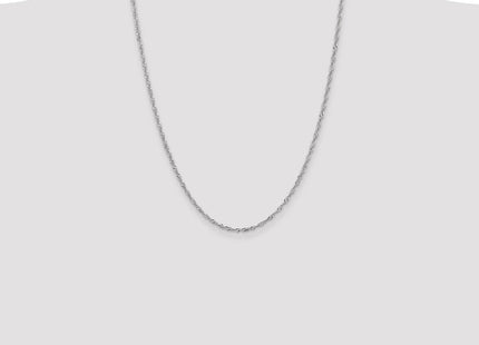 14k White Gold Chains Style PEN169 - Classique Jewelry Inc.
