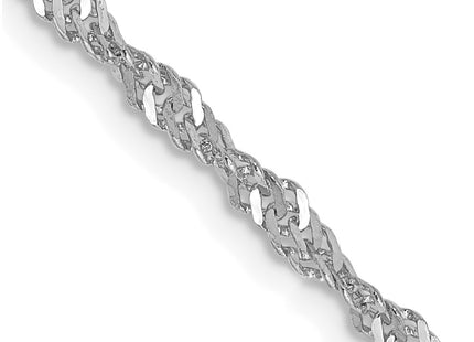 14k White Gold Chains Style PEN169 - Classique Jewelry Inc.