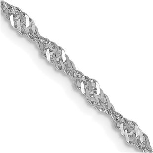 14k White Gold Chains Style PEN169 - Classique Jewelry Inc.