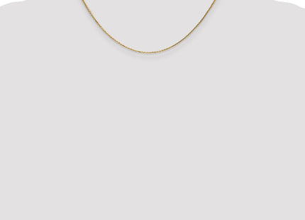 14K . Diamond-cut Cable with Lobster Clasp Chain (Style PEN17-16)