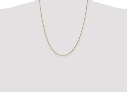 14K . Diamond-cut Cable with Lobster Clasp Chain (Style PEN17-22)