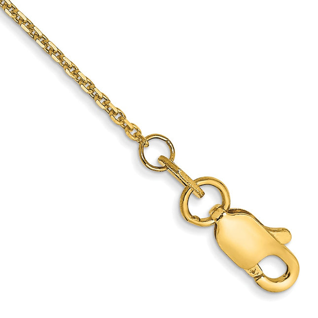 14k Yellow Gold Jewelry Style PEN17 - Classique Jewelry Inc.