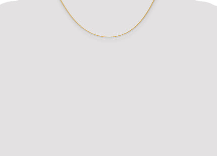 14K Baby Rope with Spring Ring Clasp Chain