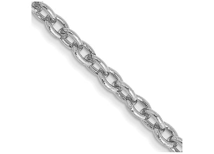 14k White Gold Chains Style PEN188 - Classique Jewelry Inc.