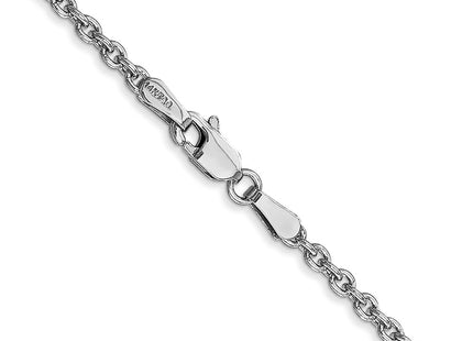 14k White Gold Chains Style PEN189 - Classique Jewelry Inc.