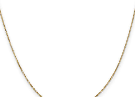 14K Cable with Lobster Clasp Chain, 16 x 0.9mm