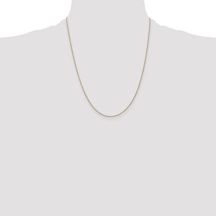 14K Cable with Lobster Clasp Chain (Style PEN190L-22)