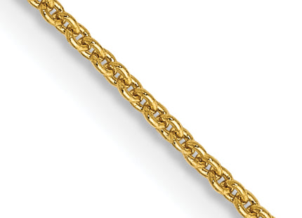 14K Cable with Lobster Clasp Chain, 16 x 0.9mm