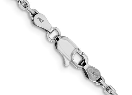 14k White Gold Chains Style PEN194 - Classique Jewelry Inc.