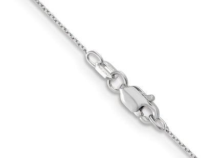 14k White Gold Chains Style PEN195 - Classique Jewelry Inc.