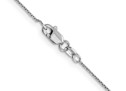 14k White Gold Chains Style PEN196 - Classique Jewelry Inc.