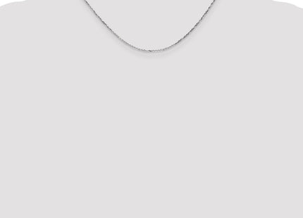 14k White Gold Chains Style PEN197 - Classique Jewelry Inc.