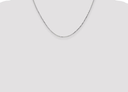 14k White Gold Chains Style PEN197 - Classique Jewelry Inc.