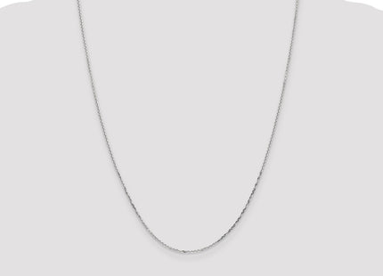 14k White Gold Chains Style PEN197 - Classique Jewelry Inc.
