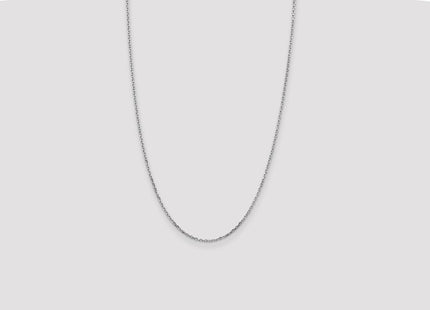 14k White Gold Chains Style PEN198 - Classique Jewelry Inc.