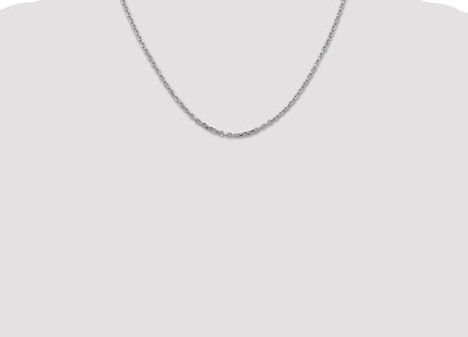 14k White Gold Chains Style PEN199 - Classique Jewelry Inc.