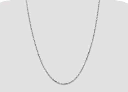 14k White Gold Chains Style PEN199 - Classique Jewelry Inc.