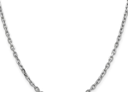 14k White Gold Chains Style PEN200 - Classique Jewelry Inc.