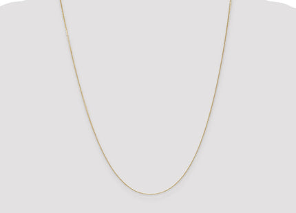 14K Diamond-cut Round Open Link Cable with Lobster Clasp Chain (Style PEN201-24)