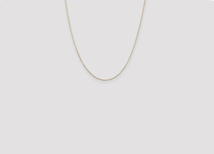 14K Diamond-cut Round Open Link Cable with Lobster Clasp Chain (Style PEN202-22)