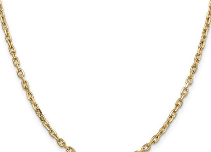 14k Yellow Gold Chains Style PEN206 - Classique Jewelry Inc.