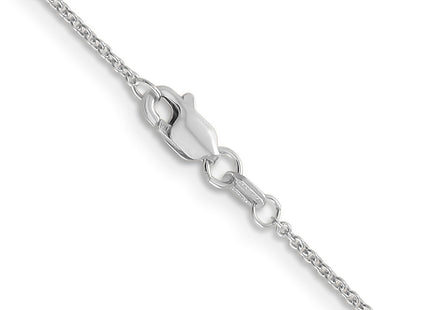 14k White Gold Chains Style PEN207 - Classique Jewelry Inc.