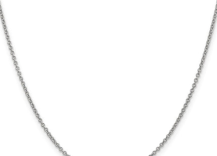 14k White Gold Chains Style PEN208 - Classique Jewelry Inc.