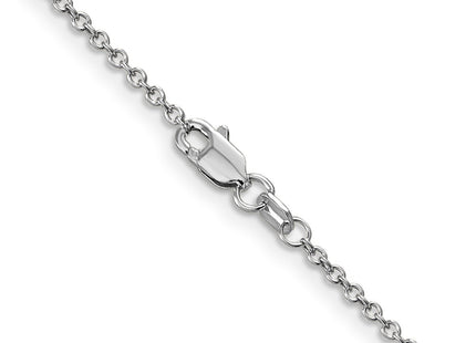 14k White Gold Chains Style PEN208 - Classique Jewelry Inc.