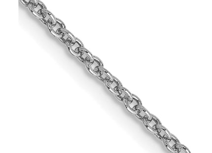 14k White Gold Chains Style PEN209 - Classique Jewelry Inc.
