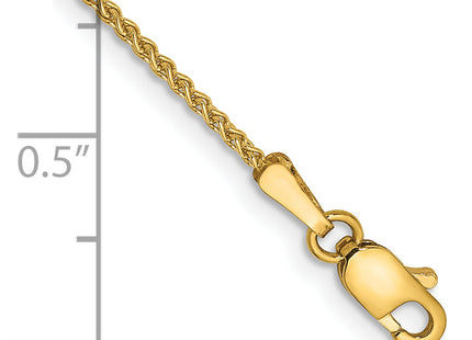 14K Spiga with Lobster Clasp Bracelet, 6 x 1.25mm