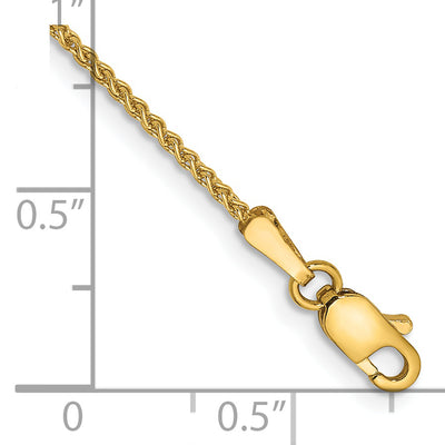 14K Spiga with Lobster Clasp Bracelet, 6 x 1.25mm