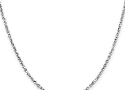 14k White Gold Chains Style PEN210 - Classique Jewelry Inc.