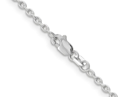 14k White Gold Chains Style PEN210 - Classique Jewelry Inc.