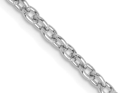 14k White Gold Chains Style PEN211 - Classique Jewelry Inc.