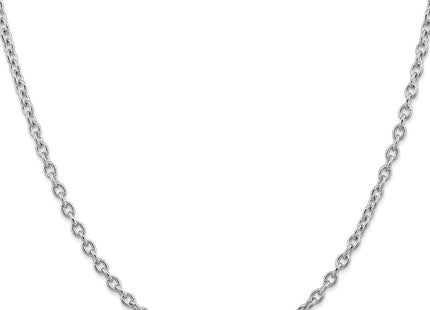14k White Gold Chains Style PEN212 - Classique Jewelry Inc.